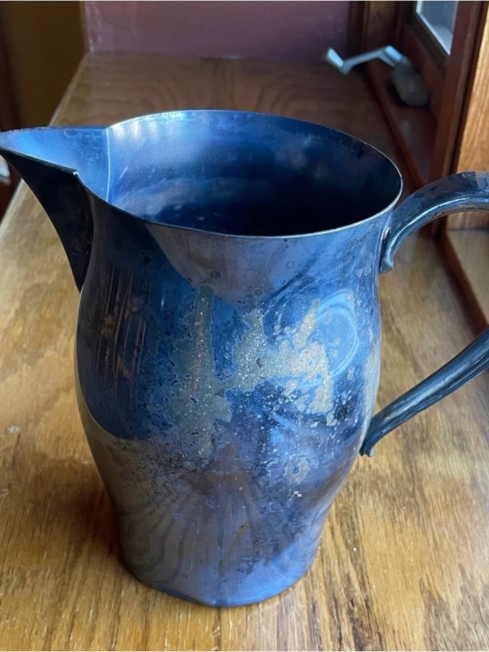 Vintage Paul Rivere Silver Water Pitcher - Home Art